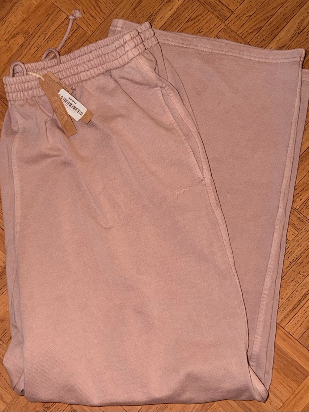 SKIMS Women's Blush Pink Drawstring Sweatpants